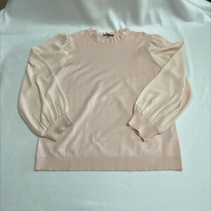 Adrianna Papell Pink Sweater- XL